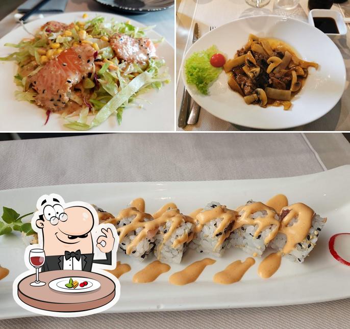 Platti al Enjoy Sushi Restaurant