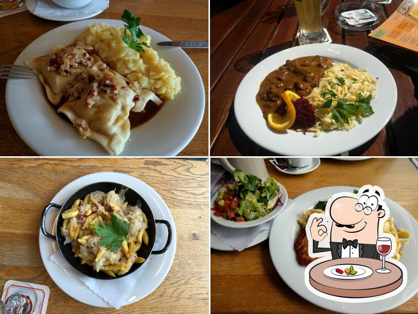 Platos en Gasthausbrauerei Neckarmüller