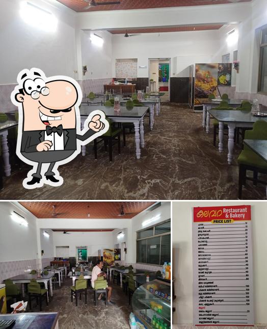 The interior of Kalavara Restaurant