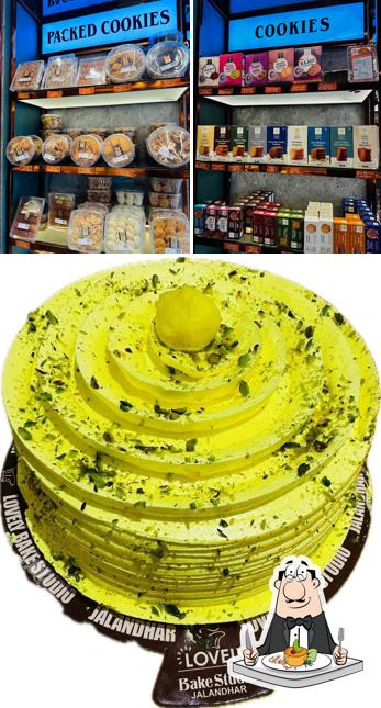 Food at Lovely bake studio