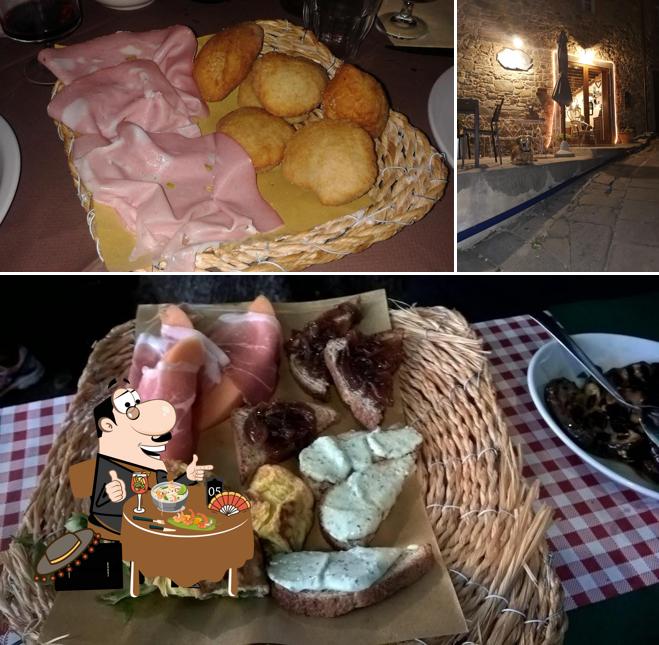 Tra le diverse cose da Osteria Da Giomo si possono trovare la cibo e interni