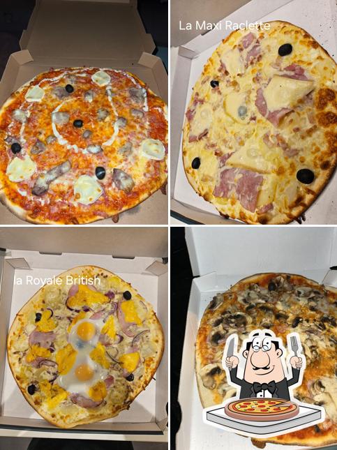 kiosque à pizzas