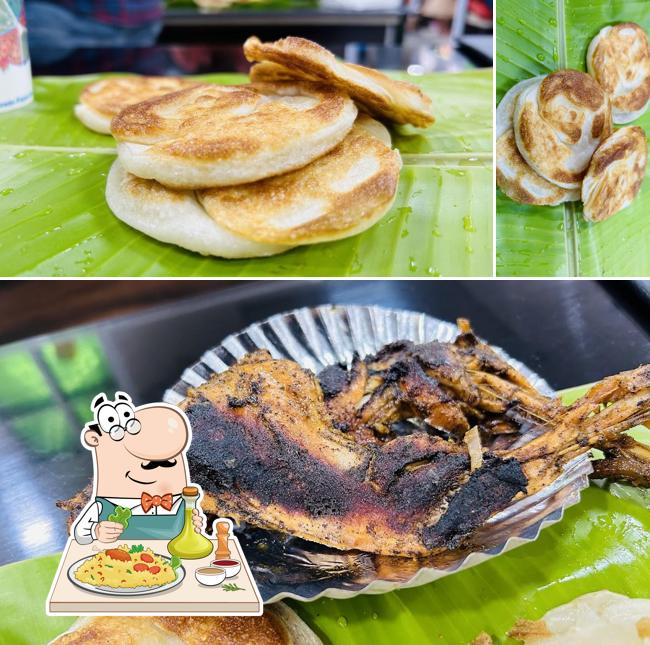 Food at Rahmath Parotta Stall