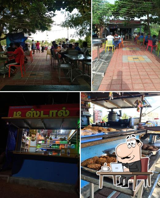 The interior of Bypass cafe restaurant