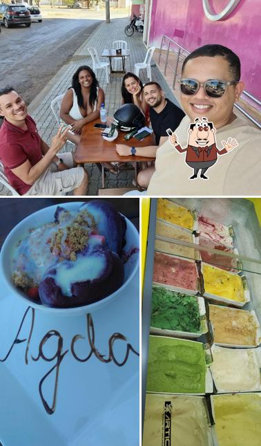 Entre diversos coisas, comida e exterior podem ser encontrados a Frutos de Goiás - Pampulha
