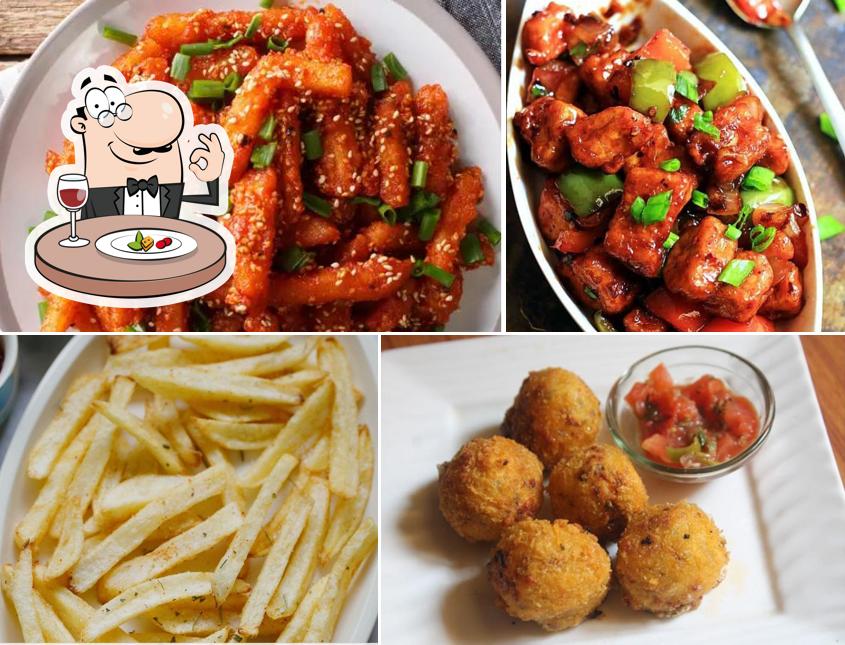 French fries at Hotel Diamond & Chinese Center