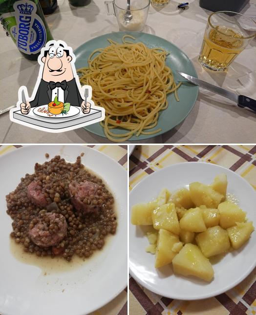 Platti al Ristorante La Palazzina Motel Pizzeria Di Ferrario Rita