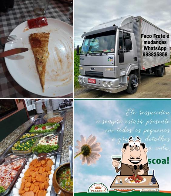 Escolha pratos de carne no Só Rodízio Pizzaria Papadelli