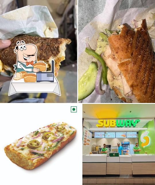 Garlic bread at Subway Silver Arc Mall
