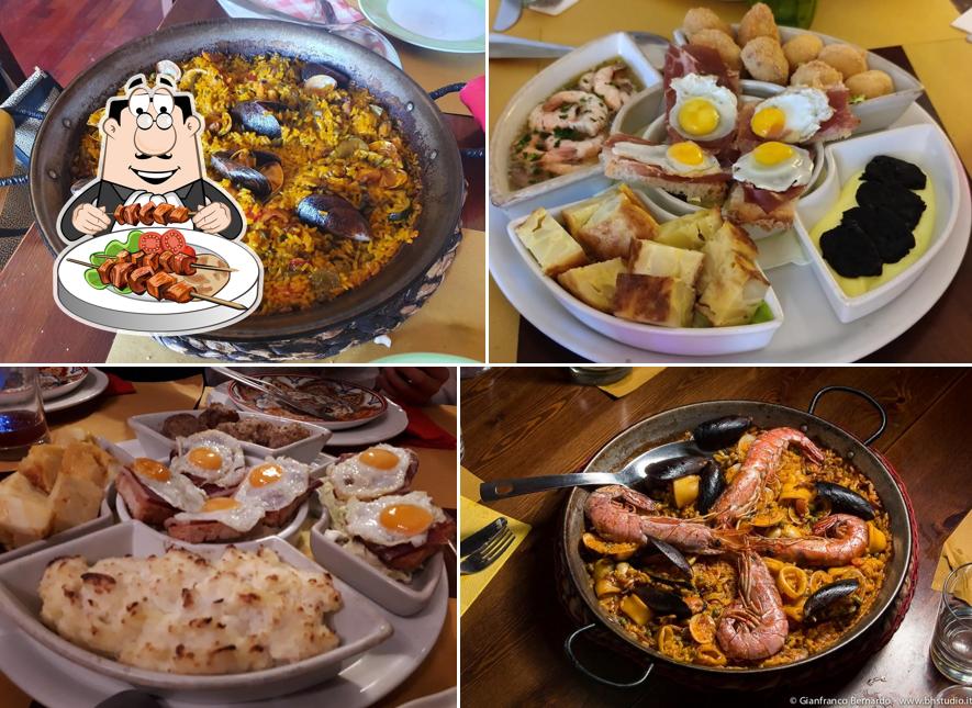 Platti al Ristorante spagnolo La Posta