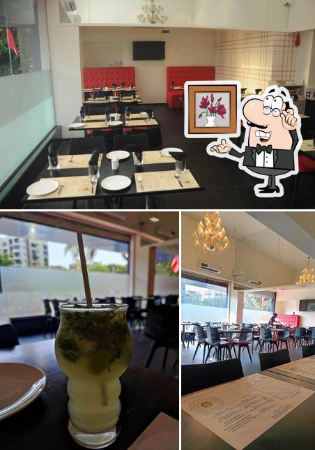 The interior of SAFFRON -Multi Cuisine Restaurant