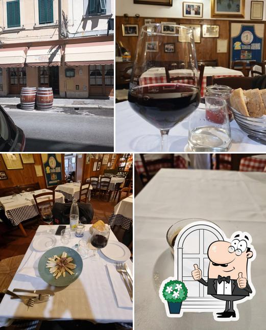 Gli esterni di Trattoria Da Galileo