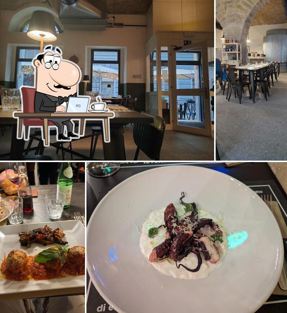 Dai un'occhiata agli interni di All’Osteria di Casa Pepe