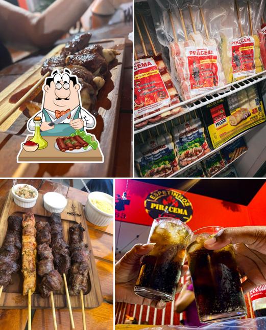 Costelas de porco em Espetinhos Piracema