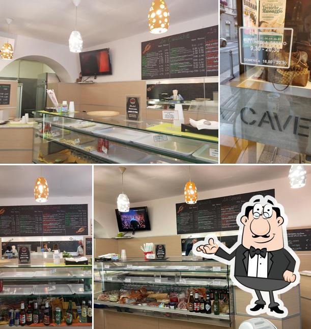 Gli interni di La Caveja