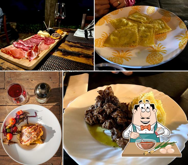 Ravioli al Azienda Agricola Vitivinicola e Agrituristica Rascioni & Cecconello ( Agriristoro Poggio Ciliegio)