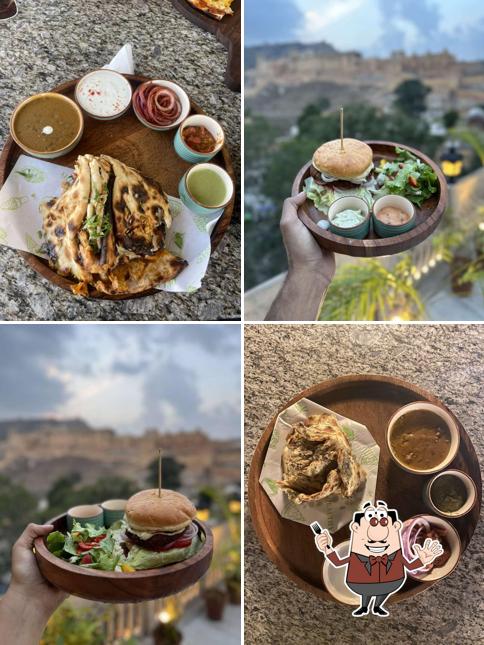Food at GARH the rooftop cafe