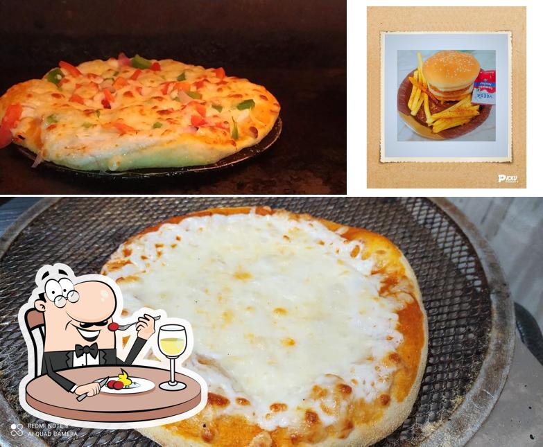 Meals at Mr. Pizza point & ice cream parlour