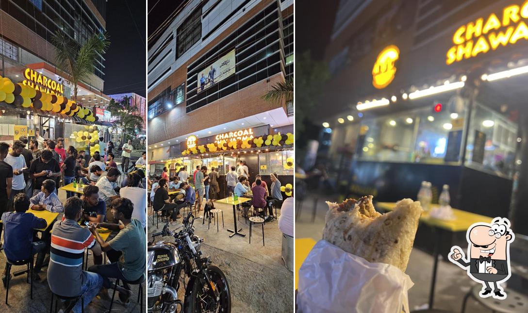 Check out how ORIGINAL CHARCOAL SHAWARMA looks inside