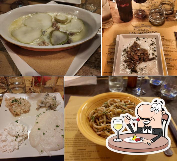 Cibo al Osteria San Leonardo Nuova Gestione