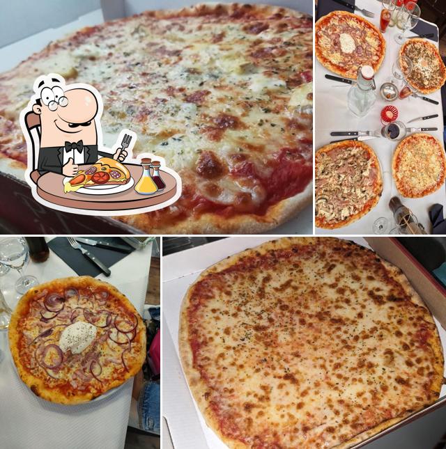 Choisissez de nombreux types de pizzas