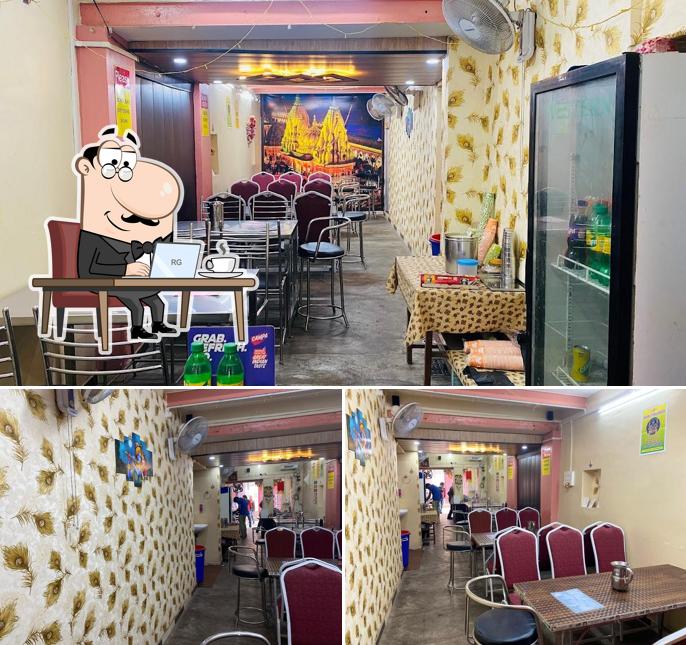 The interior of SHREE TIRUPATI RESTAURANT