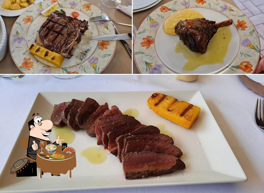 Platti al Ristorante L'Infinito