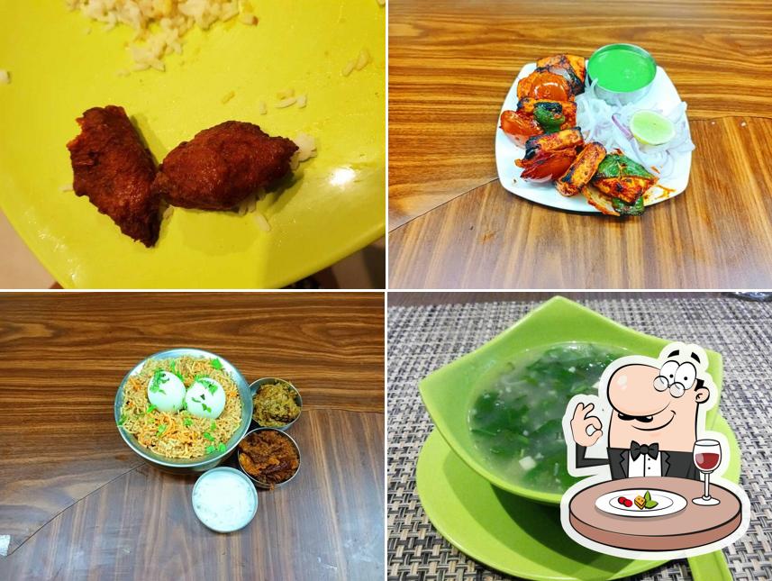Food at Saibala Grand Hotel