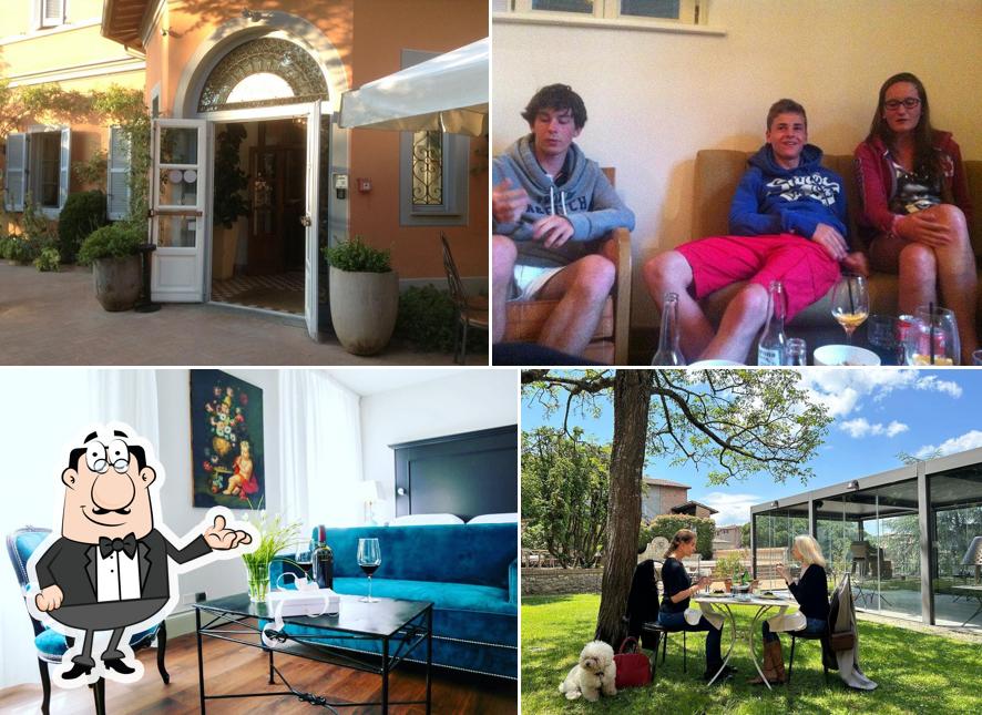 Siediti a un tavolo di Hotel Vannucci