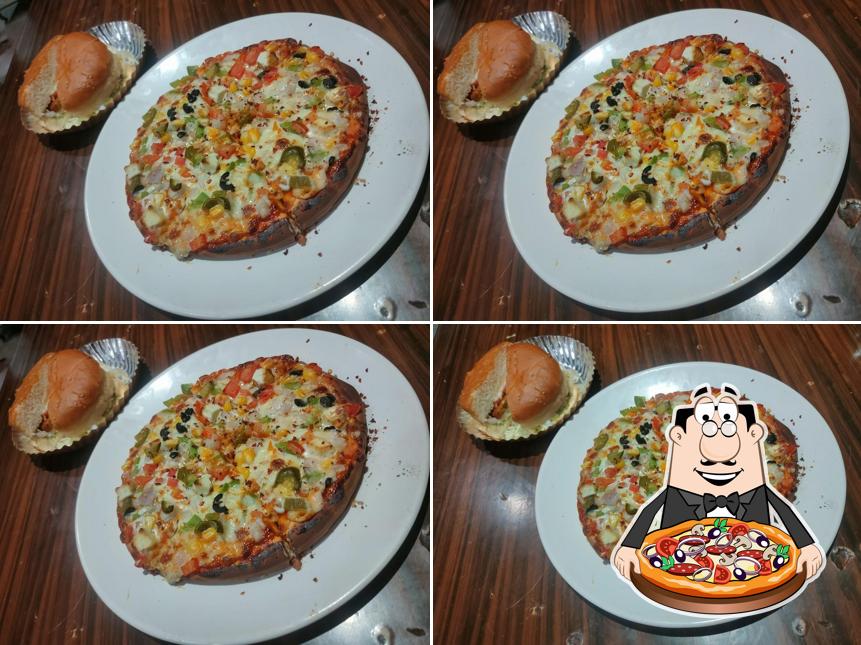 Get pizza at Bel Piatto