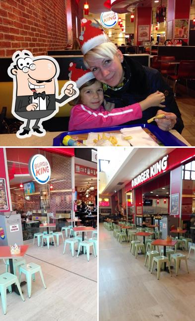 Dai un'occhiata agli interni di Burger King