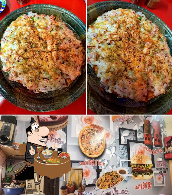 Food at Krish cafe and fast food
