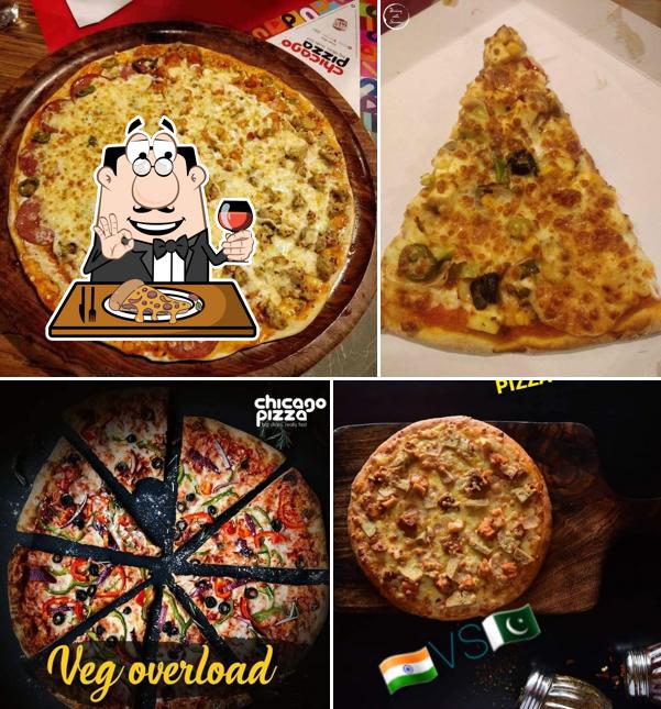 At Chicago Pizza, you can taste pizza