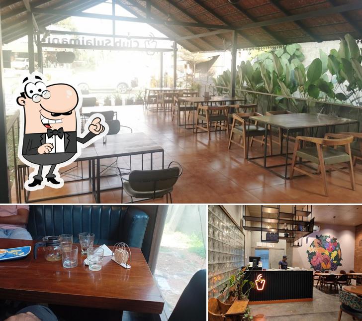 The interior of Club Sulaimani