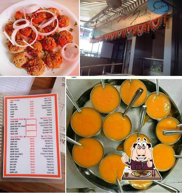 Order meat meals at Hotel Sindhudurg