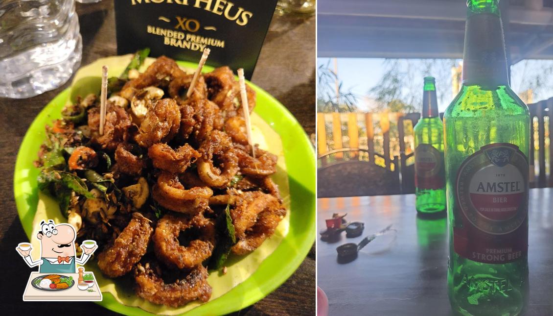 Fried calamari at Green park Hi-Tech BAR