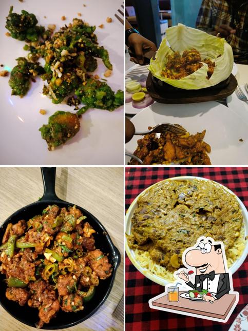 Food at Brundavan Spicy