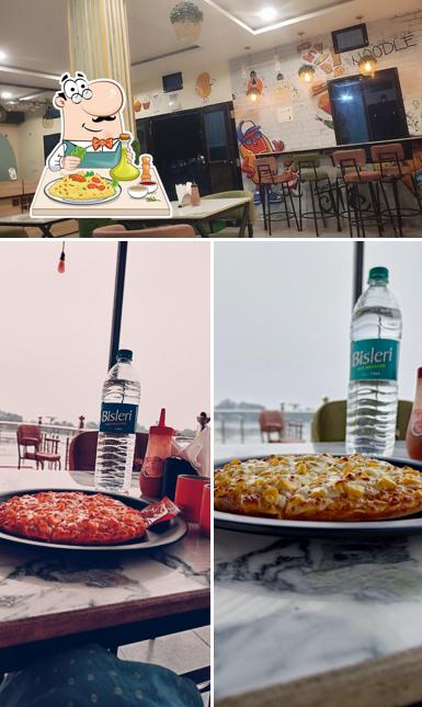 The photo of Champa millet cafe’s food and interior