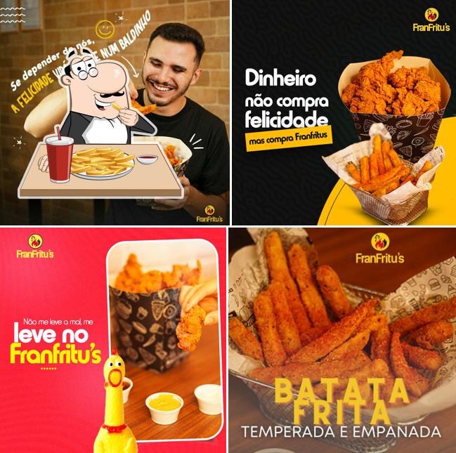 Batata frita em FranFritus - Frango Frito no Balde e Lanches