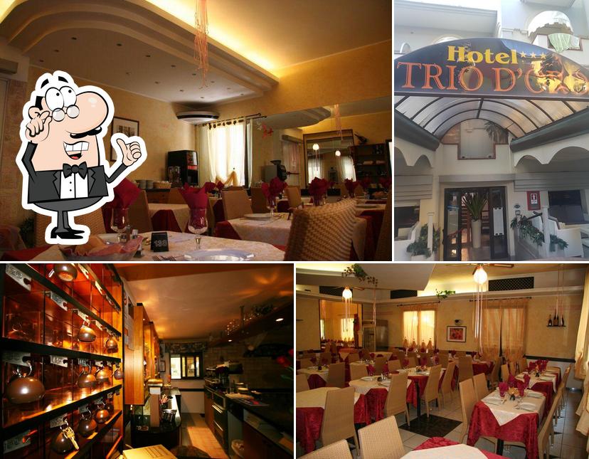 Gli interni di Hotel Trio d'Oro