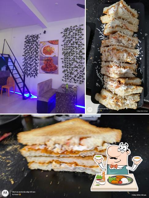 Food at Perfect pizza point