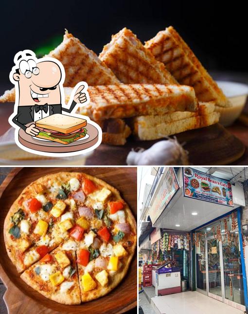 Grilled cheese sandwich at ROYAL BEAN'S CAFE