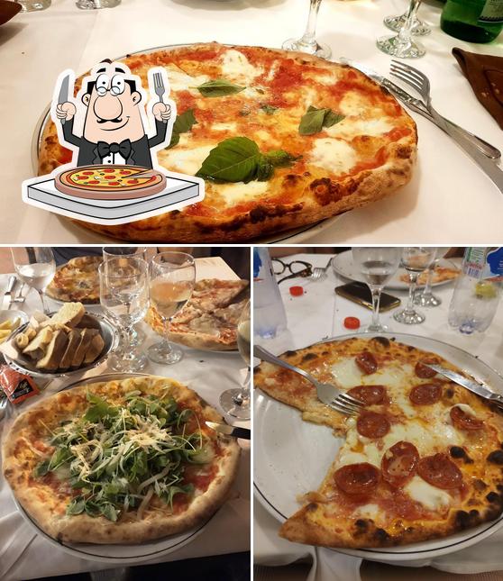Scegli una pizza a Ristorante Marco Aurelio
