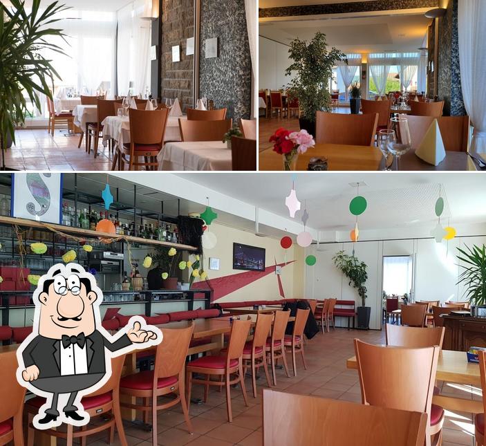 Gli interni di Restaurant Tannegg