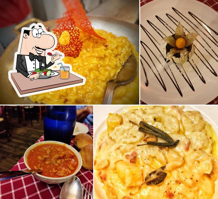 Platti al Ristorante Osteria La Mescita