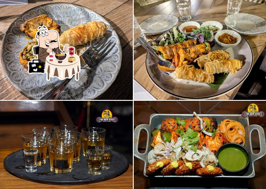 Food at The Brew Estate