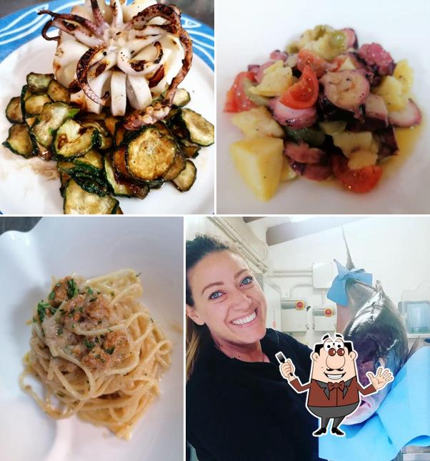 Cibo al Ristorante K cucina di pesce