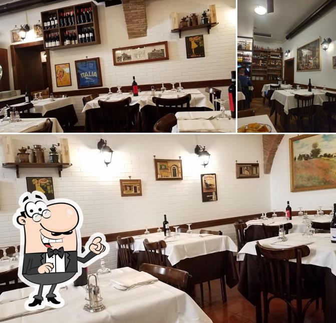 Dai un’occhiata alla immagine che presenta la interni e tavolo da pranzo di Alessio