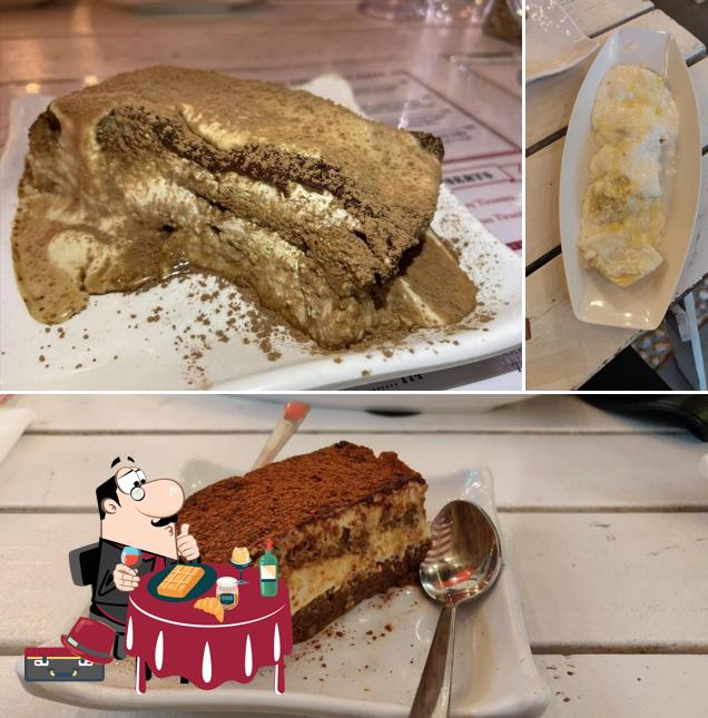 Caferoberto offers a variety of sweet dishes