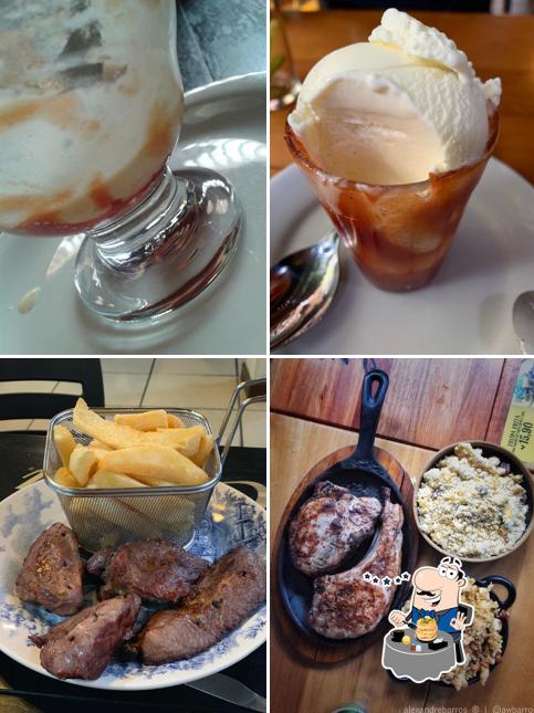 Platos en Cantinho do Frango